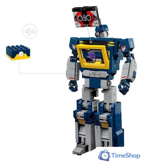 Конструктор LEGO Icons 10358 Трансформеры: Саундвейв - Изображение №7 — Интернет-магазин Time-Shop