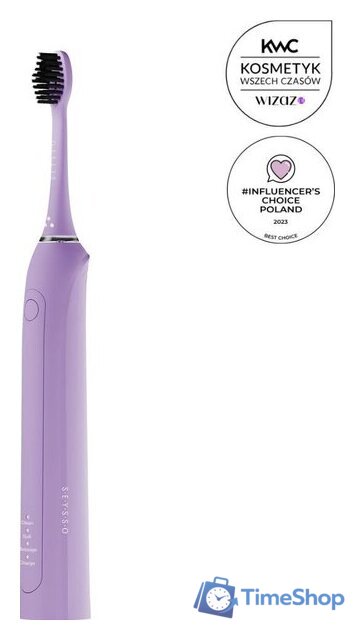Электрическая зубная щетка Seysso Color Basic Lavender - Изображение №3 — Интернет-магазин Time-Shop