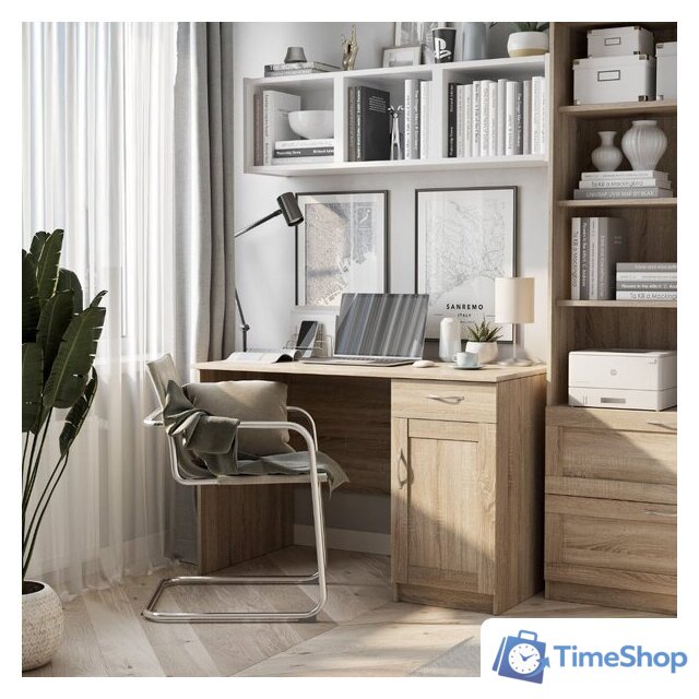 Стол Mio Tesoro Кастор 116x65 2.03.06.030.3 (дуб сонома) - Изображение №5 — Интернет-магазин Time-Shop