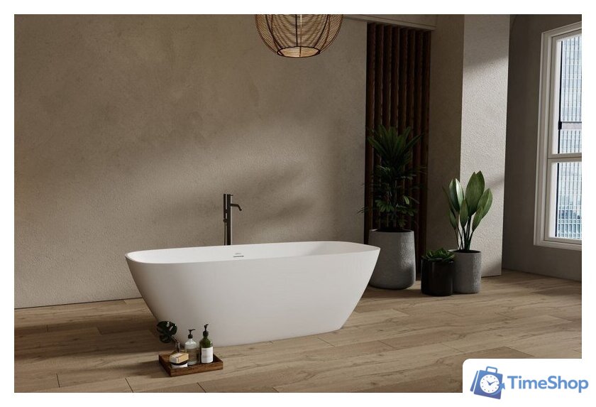 Ванна Abber Stein AS9632 (белый матовый) - Изображение №7 — Интернет-магазин Time-Shop