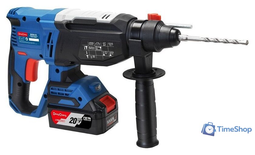 Перфоратор DongCheng DCZC02-26 Type EM (с 2-мя АКБ, кейс) - Изображение №3 — Интернет-магазин Time-Shop