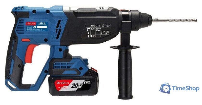 Перфоратор DongCheng DCZC02-26 Type EM (с 2-мя АКБ, кейс) - Изображение №5 — Интернет-магазин Time-Shop