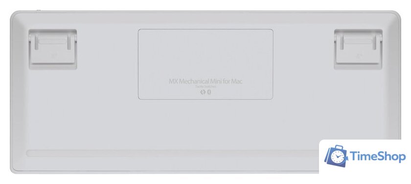 Клавиатура Logitech MX Mechanical Mini Tactile for Mac 920-010799 (белый/светло-серый, нет кириллицы) - Изображение №4 — Интернет-магазин Time-Shop