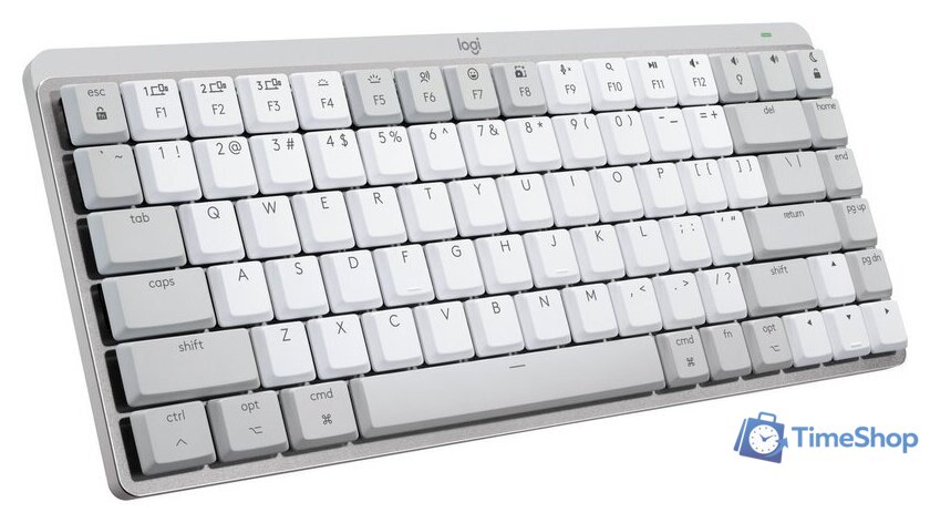 Клавиатура Logitech MX Mechanical Mini Tactile for Mac 920-010799 (белый/светло-серый, нет кириллицы) - Изображение №3 — Интернет-магазин Time-Shop
