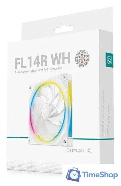 Вентилятор для корпуса DeepCool FL14R WH R-FL14R-WHAPN1-G - Изображение №6 — Интернет-магазин Time-Shop