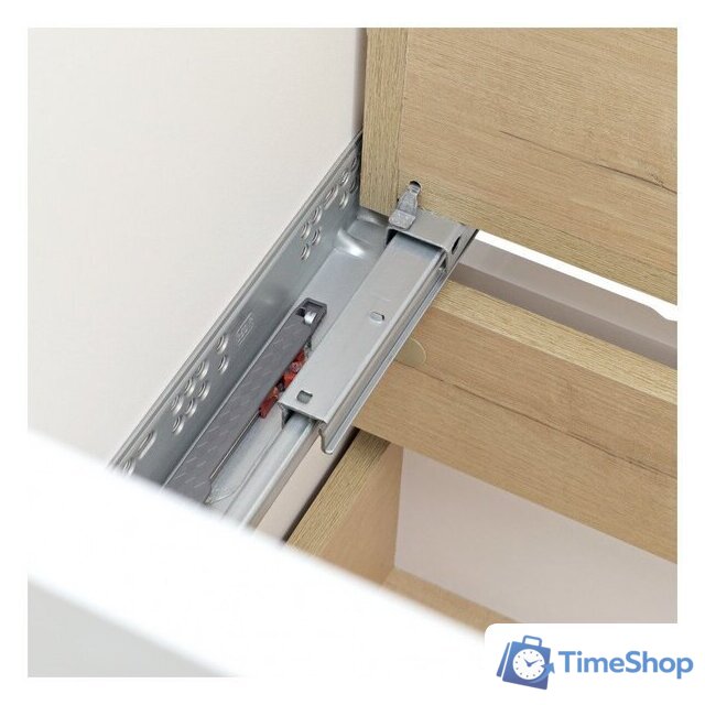  Doratiz Тумба под умывальник Doratiz Фьорд 70 9908.186 (дуб бунратти/белый) - Изображение №10 — Интернет-магазин Time-Shop