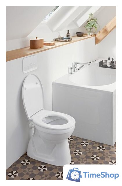 Сиденье для унитаза Villeroy & Boch O.Novo Weiss Alpin 8M43S101 - Изображение №3 — Интернет-магазин Time-Shop