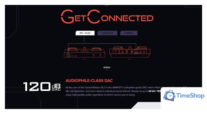 Внешняя звуковая карта Creative Sound Blaster GC7 - Изображение №6 — Интернет-магазин Time-Shop