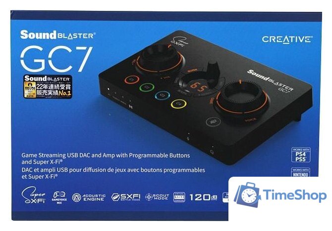 Внешняя звуковая карта Creative Sound Blaster GC7 - Изображение №5 — Интернет-магазин Time-Shop