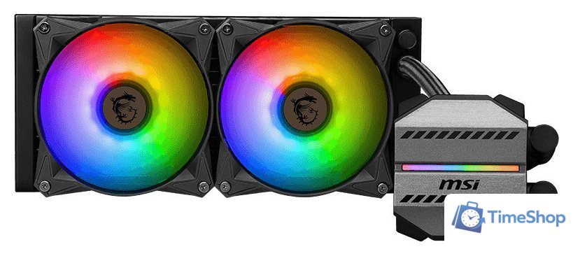 Система жидкостного охлаждения для процессора MSI MAG CoreLiquid M240 (черный) - Изображение №1 — Интернет-магазин Time-Shop