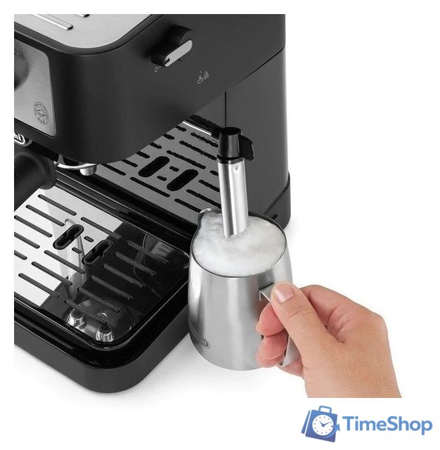 Рожковая кофеварка DeLonghi Stilosa EC260.BK - Изображение №4 — Интернет-магазин Time-Shop