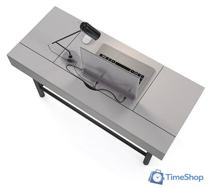 Стол Polini Kids Mirum 1400 (серый) - Изображение №5 — Интернет-магазин Time-Shop