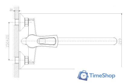 Смеситель Rossinka Silvermix T40-32 - Изображение №3 — Интернет-магазин Time-Shop