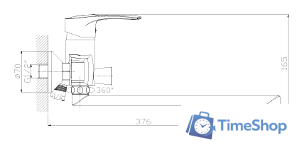 Смеситель Rossinka Silvermix T40-32 - Изображение №2 — Интернет-магазин Time-Shop