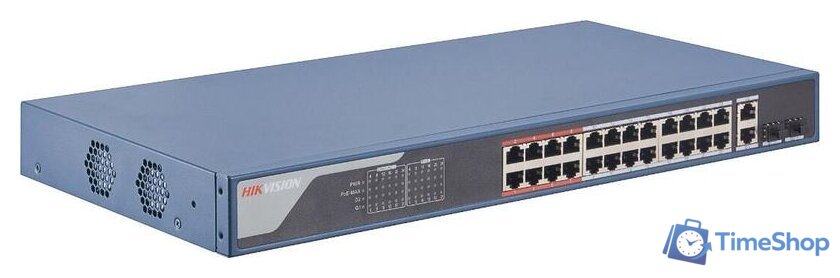 Настраиваемый коммутатор Hikvision DS-3E1326P-EI - Изображение №1 — Интернет-магазин Time-Shop