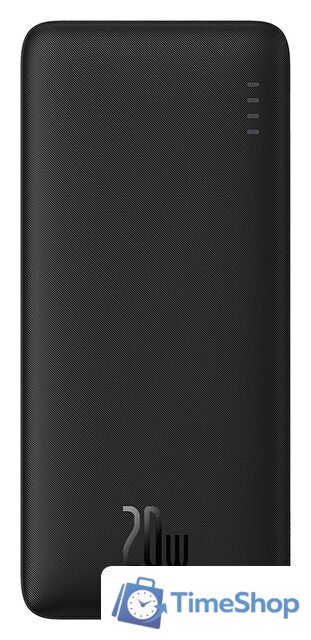 Внешний аккумулятор Baseus Airpow Fast Charge Power Bank 20W 10000mAh (черный) - Изображение №1 — Интернет-магазин Time-Shop