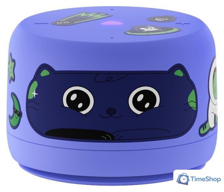 Умная колонка Яндекс Станция Лайт 2 без часов (фиолетовый) - Изображение №2 — Интернет-магазин Time-Shop