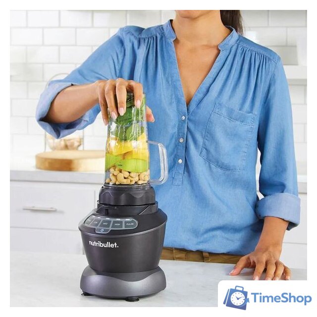 Стационарный блендер NutriBullet Combo NBF500DG - Изображение №6 — Интернет-магазин Time-Shop