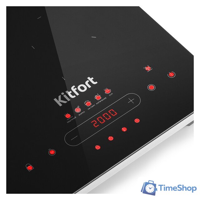 Настольная плита Kitfort KT-153 - Изображение №3 — Интернет-магазин Time-Shop