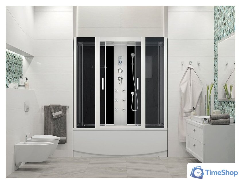 Душевая кабина Erlit ER4517TP-C4-RUS 168x80 - Изображение №3 — Интернет-магазин Time-Shop