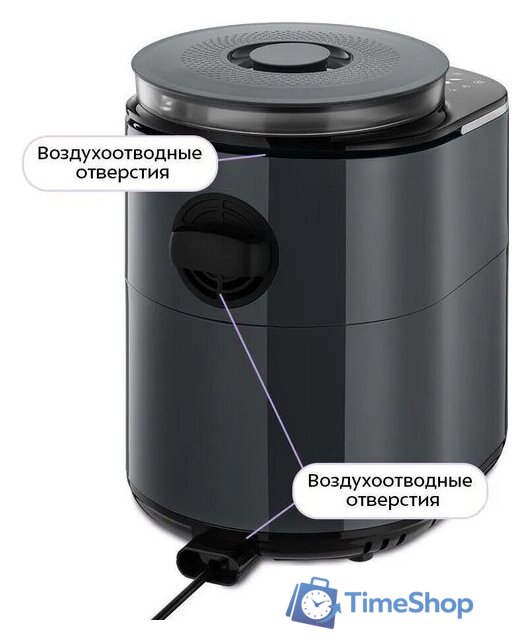 Аэрогриль (аэрофритюрница) Kitfort KT-8155 - Изображение №11 — Интернет-магазин Time-Shop