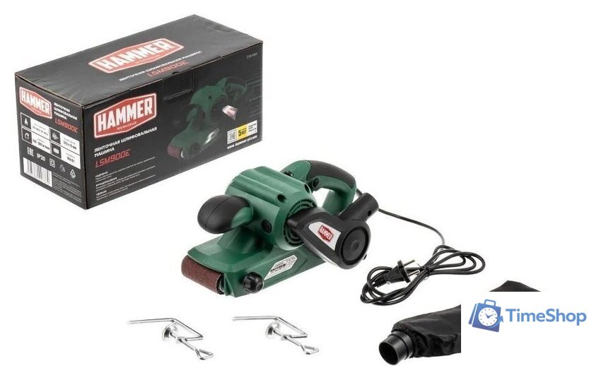 Ленточная шлифмашина Hammer LSM900E - Изображение №7 — Интернет-магазин Time-Shop