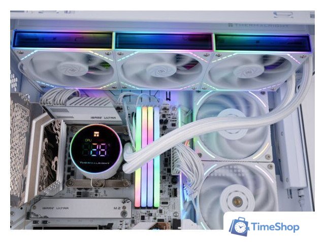 Система жидкостного охлаждения для процессора Thermalright Frozen Magic 360 Digital ARGB V2 (белый) - Изображение №5 — Интернет-магазин Time-Shop