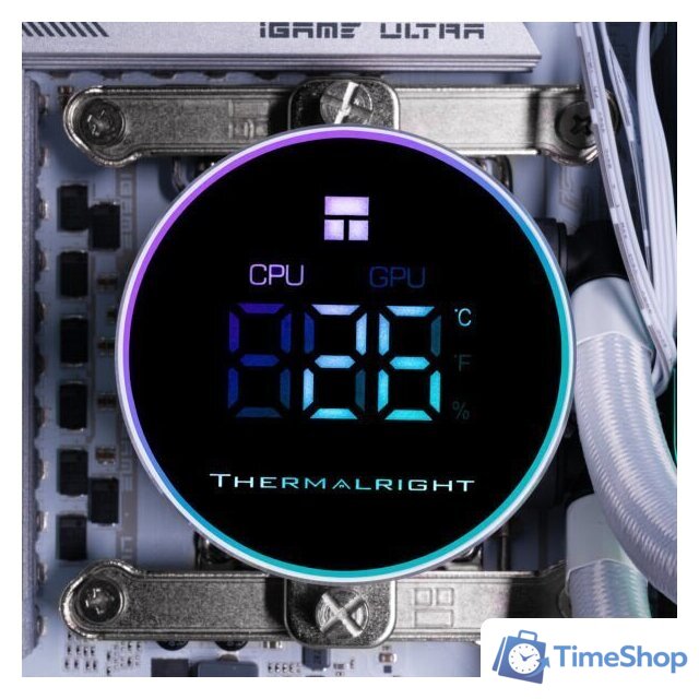 Система жидкостного охлаждения для процессора Thermalright Frozen Magic 360 Digital ARGB V2 (белый) - Изображение №6 — Интернет-магазин Time-Shop
