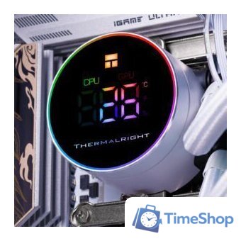 Система жидкостного охлаждения для процессора Thermalright Frozen Magic 360 Digital ARGB V2 (белый) - Изображение №3 — Интернет-магазин Time-Shop