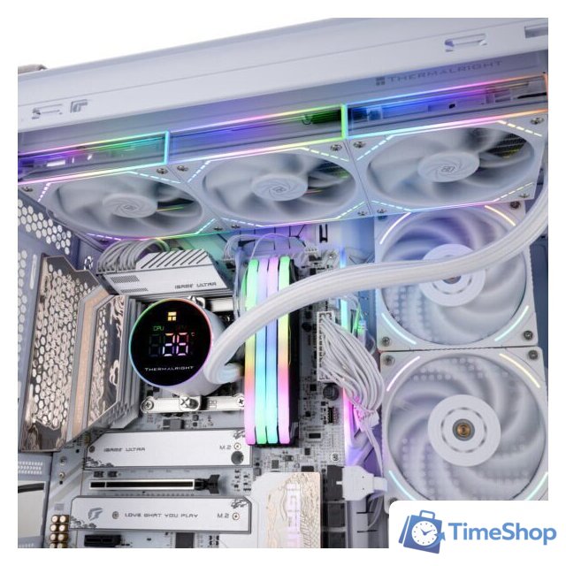 Система жидкостного охлаждения для процессора Thermalright Frozen Magic 360 Digital ARGB V2 (белый) - Изображение №8 — Интернет-магазин Time-Shop