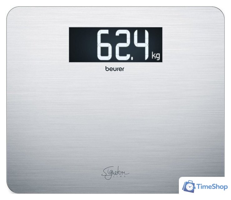 Напольные весы Beurer GS 405 SignatureLine - Изображение №2 — Интернет-магазин Time-Shop
