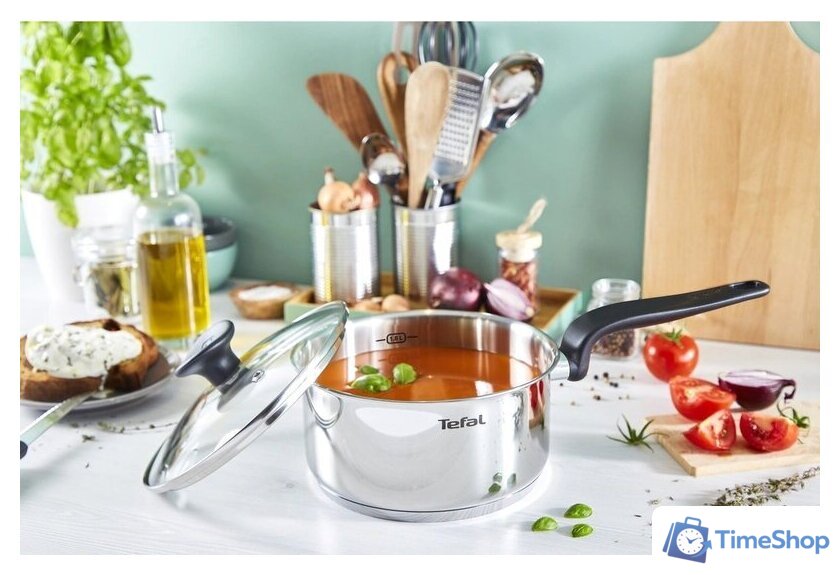 Набор кастрюль Tefal Primary E3086S74 - Изображение №16 — Интернет-магазин Time-Shop