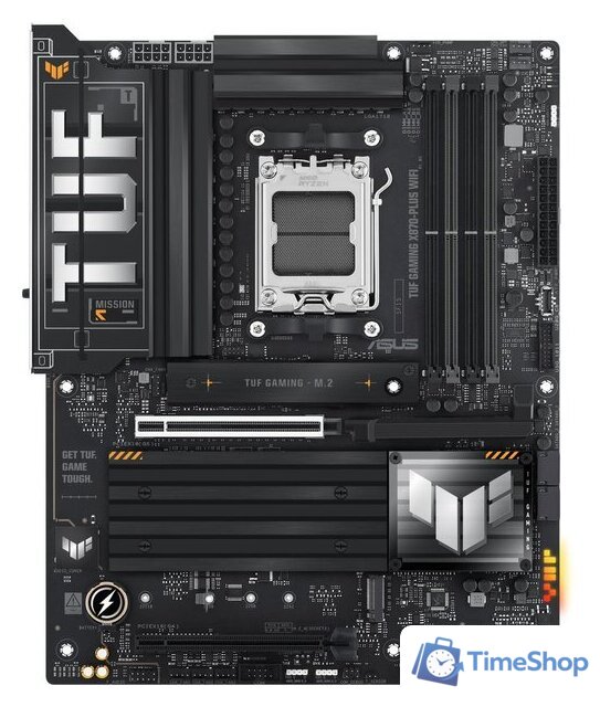Материнская плата ASUS TUF Gaming X870-Plus WiFi - Изображение №1 — Интернет-магазин Time-Shop