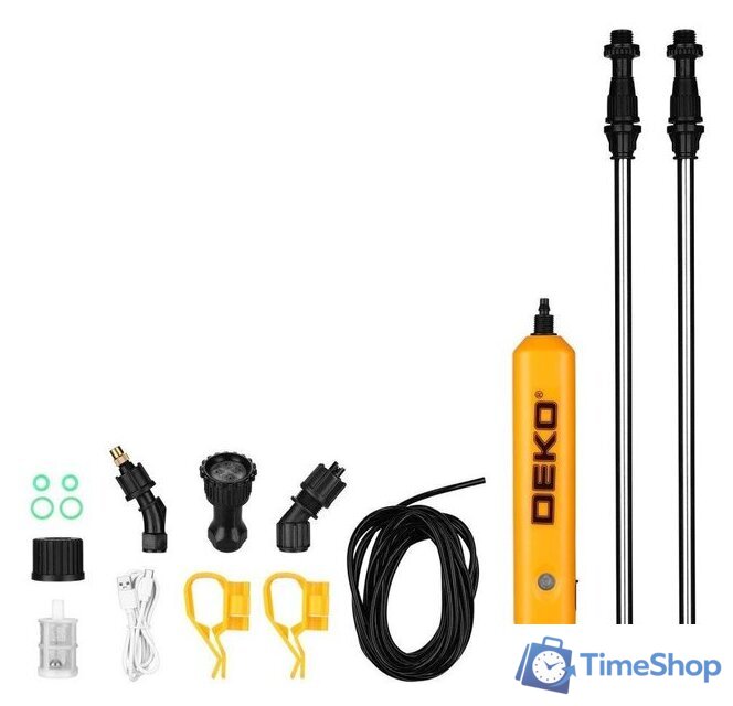 Аккумуляторный опрыскиватель Deko DKSP-Li 065-1043 (с АКБ) - Изображение №1 — Интернет-магазин Time-Shop