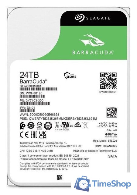 Жесткий диск Seagate Barracuda 24TB ST24000DM001 - Изображение №4 — Интернет-магазин Time-Shop
