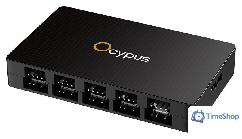 Контроллер скорости и подсветки вентиляторов Ocypus Delta EH10 (черный) - Изображение №1 — Интернет-магазин Time-Shop