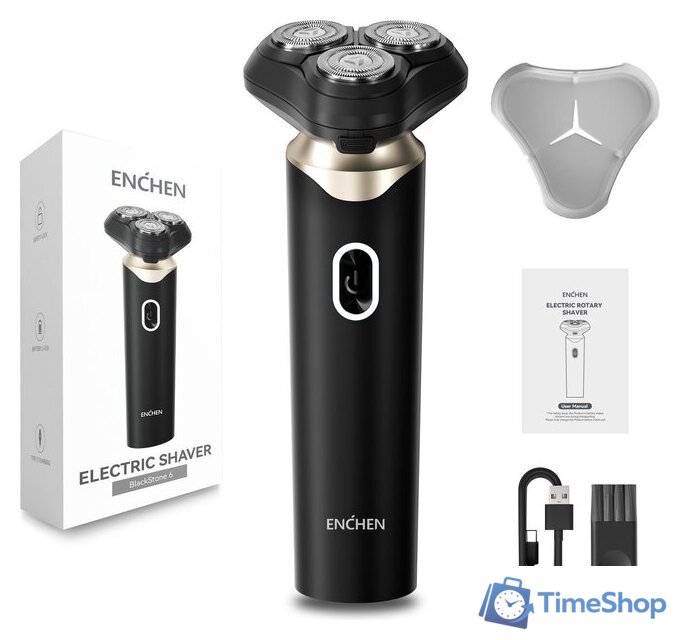 Электробритва Enchen BlackStone 6 (черный) - Изображение №7 — Интернет-магазин Time-Shop