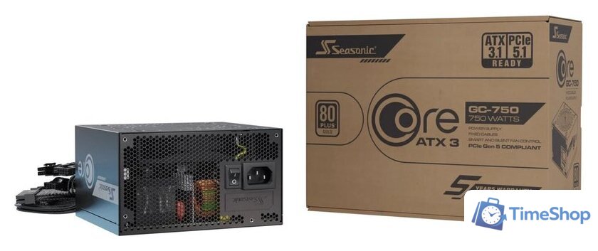 Блок питания Seasonic Core V2 GC-750 ATX 3.1 2025 SRP-CGC751-A5A32SF - Изображение №15 — Интернет-магазин Time-Shop