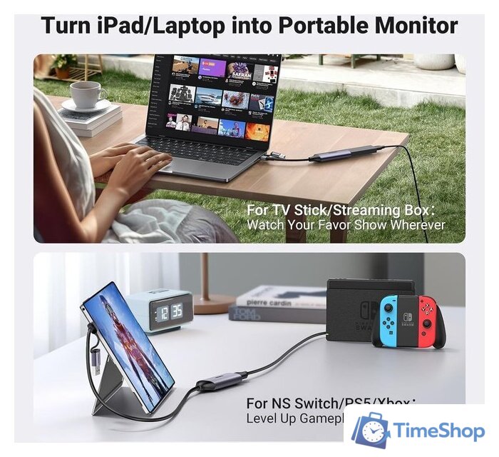 USB-хаб Ugreen CM716 25854 - Изображение №8 — Интернет-магазин Time-Shop