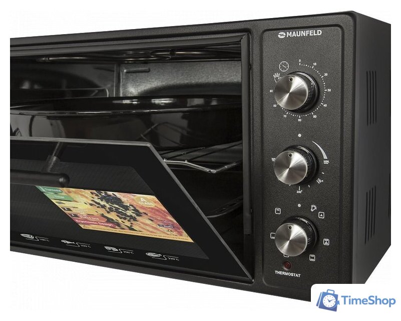 Мини-печь MAUNFELD CEMOA.456.B - Изображение №3 — Интернет-магазин Time-Shop