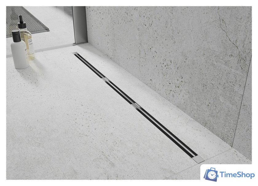 Трап/канал Mexen Flat 360 Super Slim Chrome 1051090 - Изображение №2 — Интернет-магазин Time-Shop