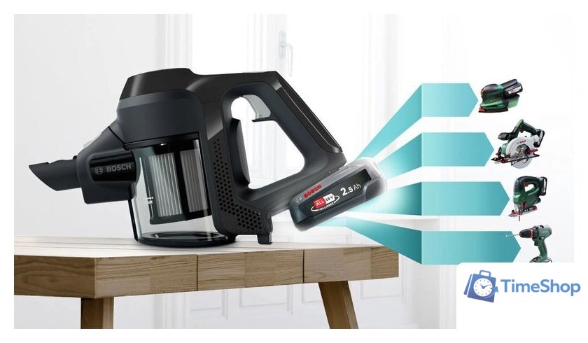 Пылесос Bosch Series 6 BBS611BSC - Изображение №9 — Интернет-магазин Time-Shop