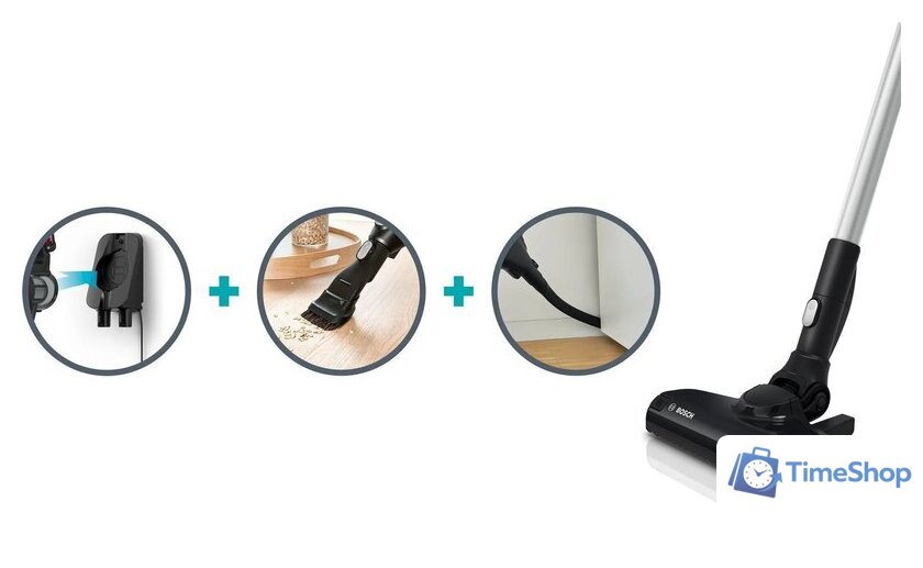 Пылесос Bosch Series 6 BBS611BSC - Изображение №2 — Интернет-магазин Time-Shop