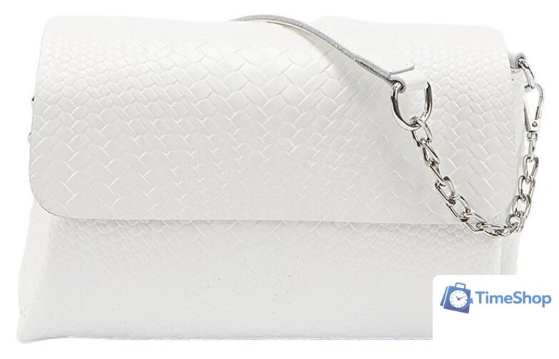 Женская сумка Poshete 931-J009-1-220-WHT (белый) - Изображение №1 — Интернет-магазин Time-Shop