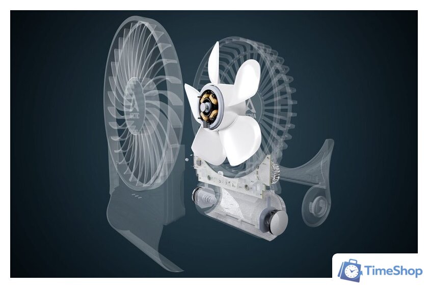 Вентилятор Arctic Summair 2Go AEBRZ00029A (white) - Изображение №12 — Интернет-магазин Time-Shop