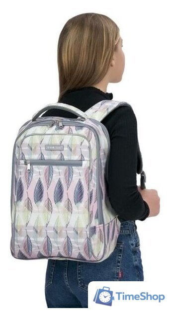 Городской рюкзак Erich Krause ErgoLine Urban 18L Flora 48669 - Изображение №7 — Интернет-магазин Time-Shop