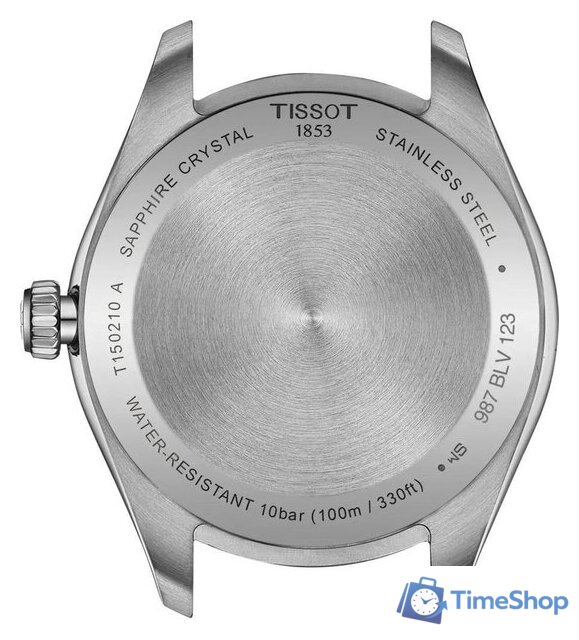 Наручные часы Tissot T150.210.11.041.00 - Изображение №3 — Интернет-магазин Time-Shop