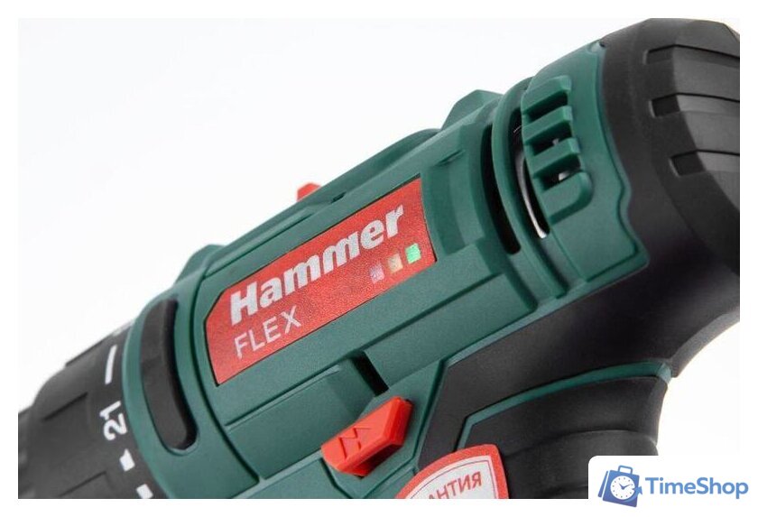 Дрель-шуруповерт Hammer Flex ACD18BS (с 2-мя АКБ, кейс) - Изображение №8 — Интернет-магазин Time-Shop