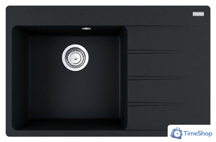 Кухонная мойка Franke Centro CNG 611/211-78 TL Fragranite 114.0639.726 (черный) - Изображение №1 — Интернет-магазин Time-Shop