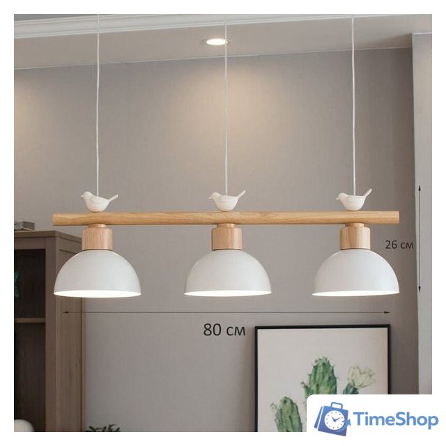 Подвесная люстра Home Light Астерия A074-W - Изображение №3 — Интернет-магазин Time-Shop